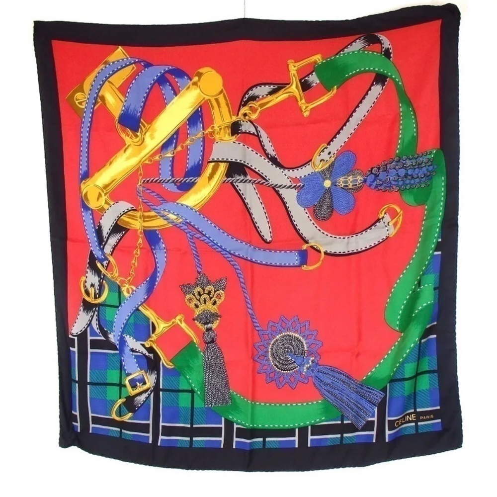❤️🔥CELINE Silk Scarf Wrap 🔥❤️ - Picture 8 of 8